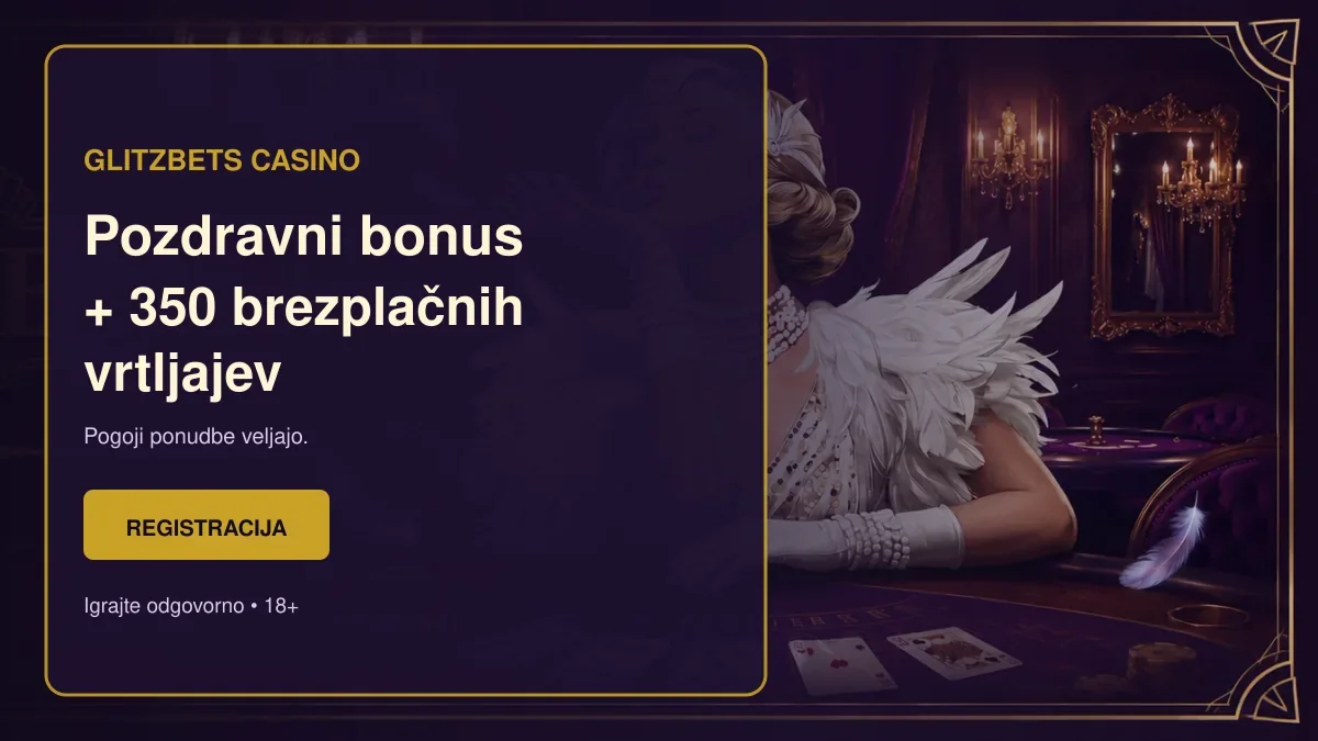 Glitzbets Casino — spletno igralno mesto za Slovenijo